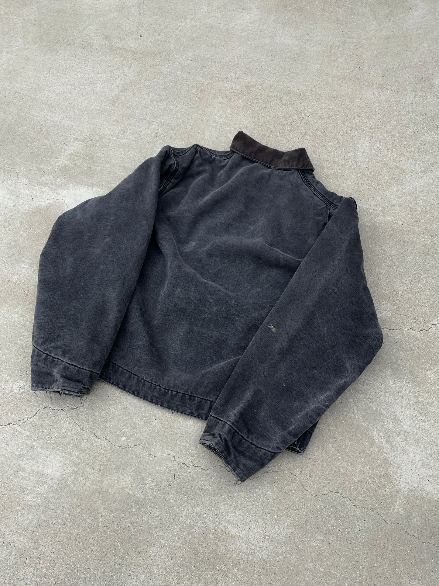 BLACK CARHARTT DETROIT JACKET