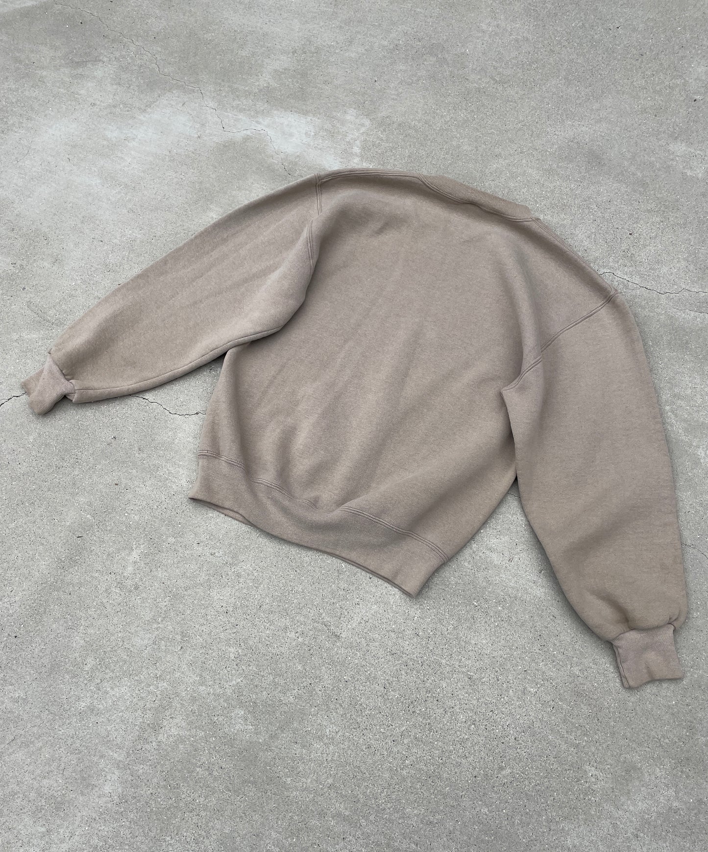 TAN RUSSELL SWEATSHIRT - 1990S