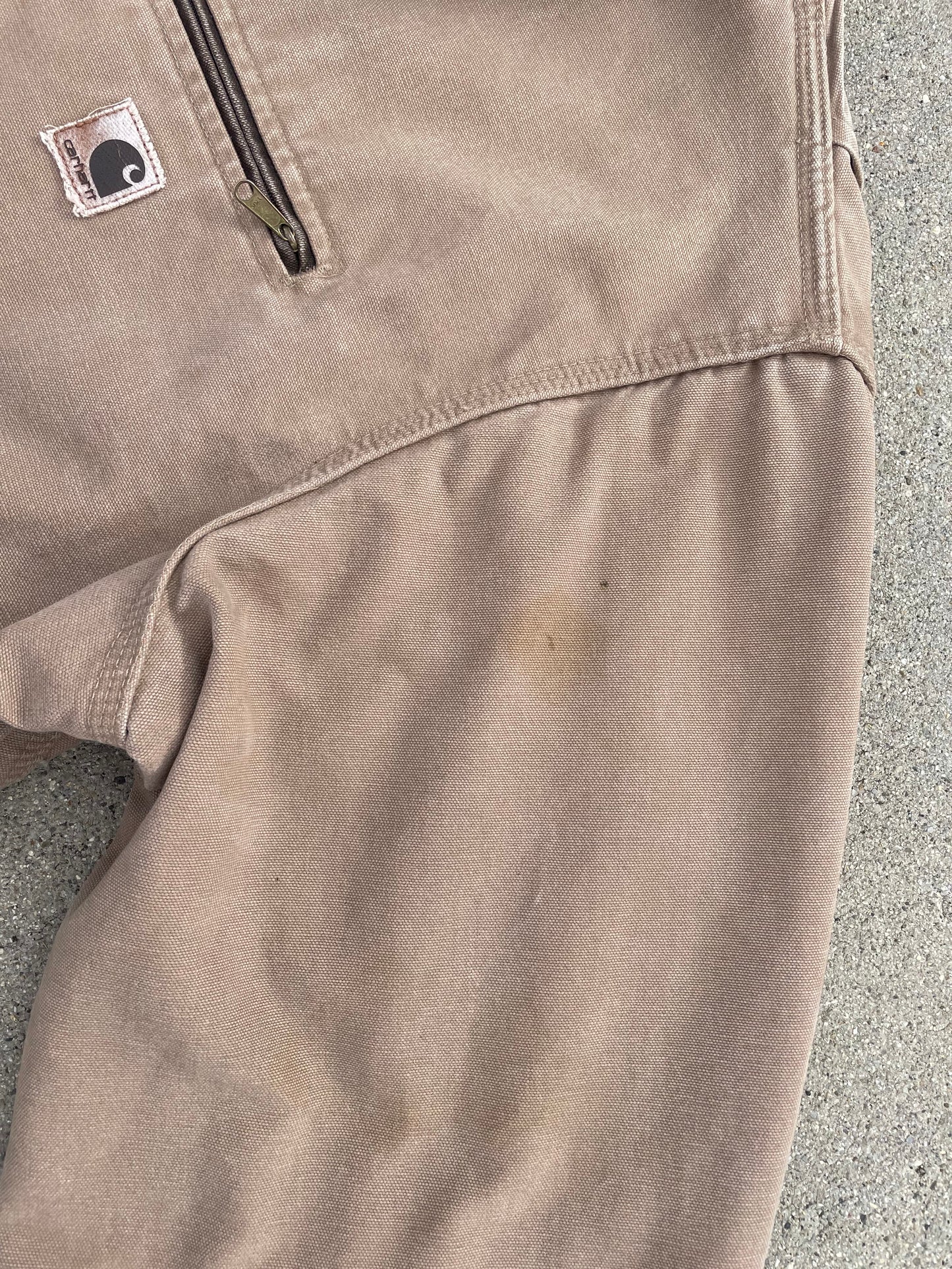 FADED BROWN CARHARTT DETROIT JACKET