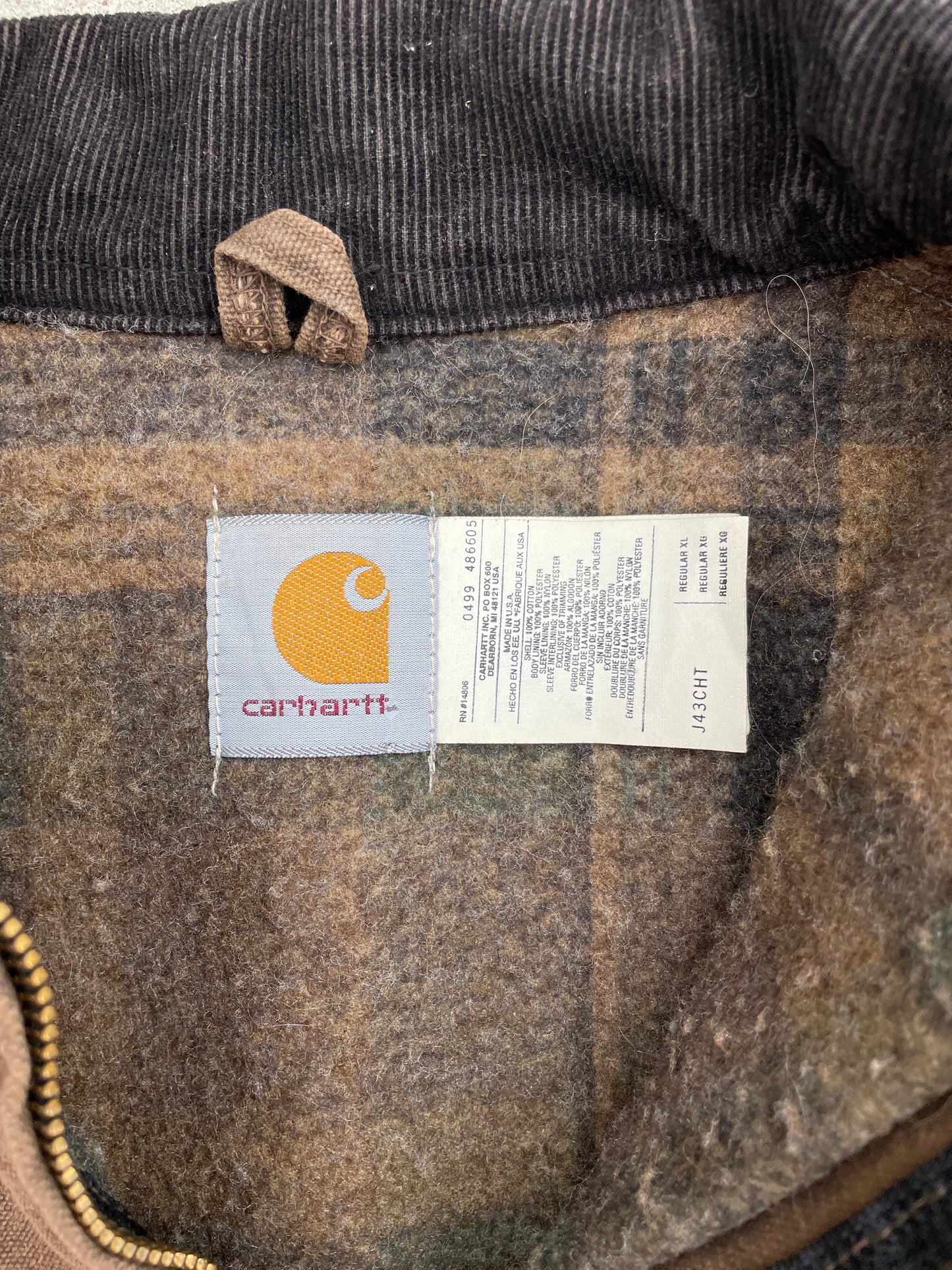 "STEVE" BROWN CARHARTT DETROIT JACKET