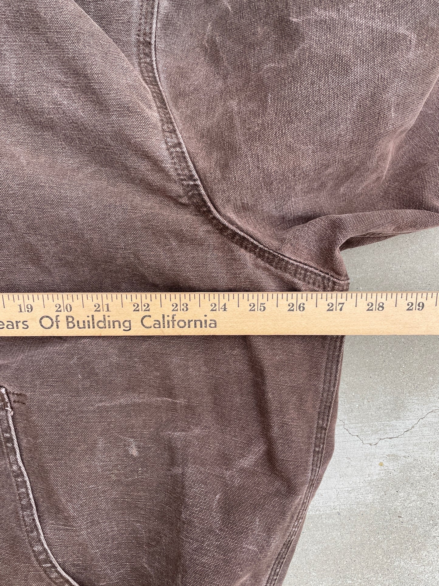 FADED BROWN HOODED CARHARTT JACKET