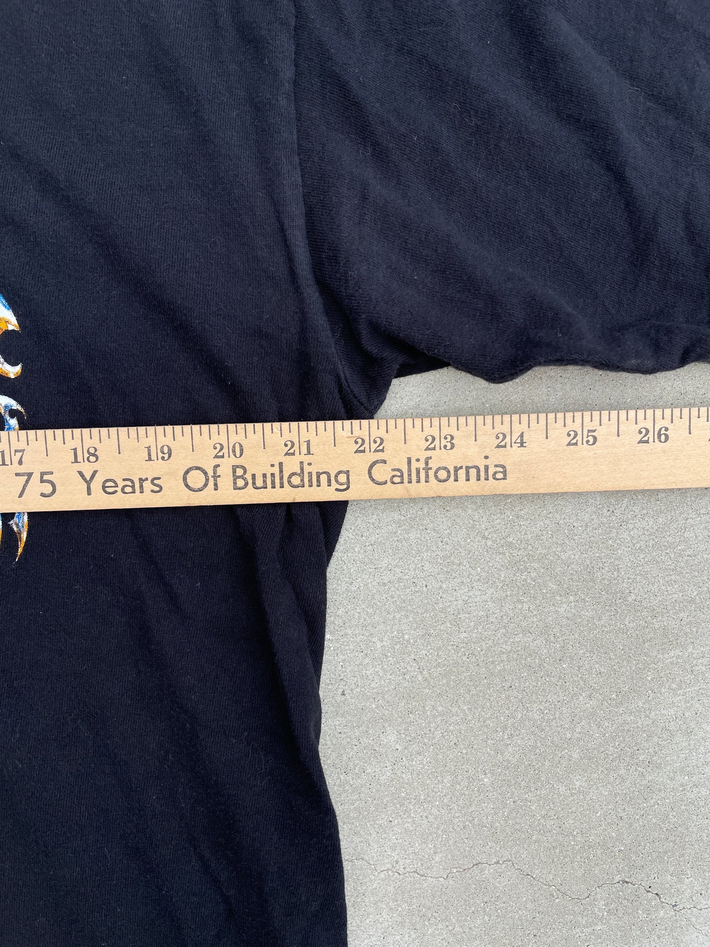 CHROME BLUE/YELLOW HARLEY DAVIDSON SHIRT