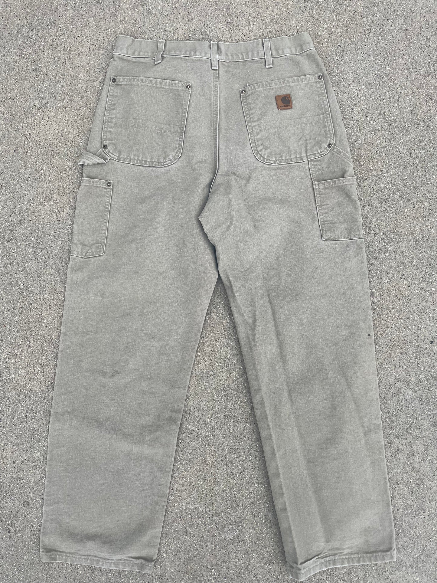 VINTAGE TAN CARHARTT DOUBLE KNEES-1990s