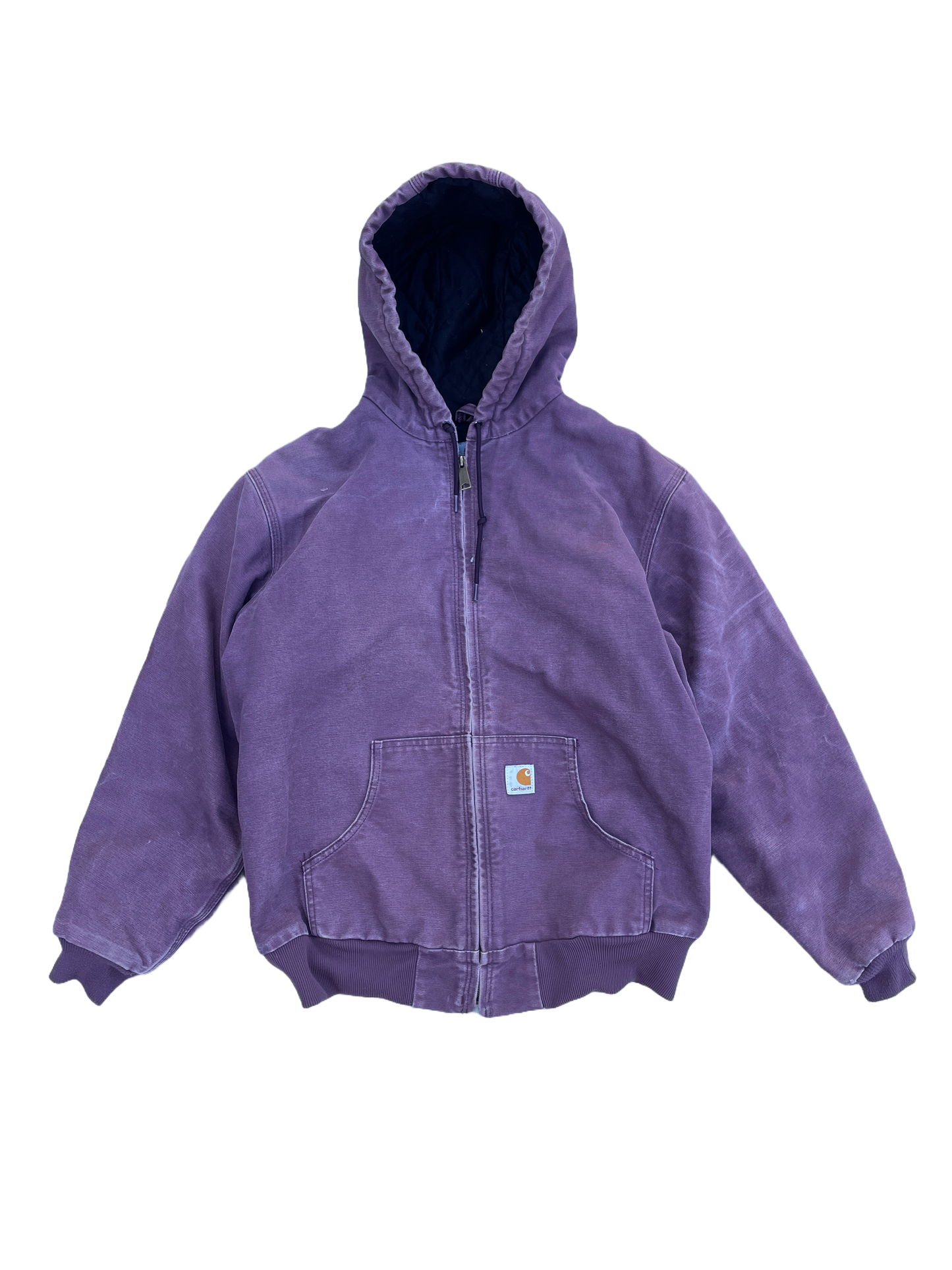 PLUM HOODED CARHARTT JACKET