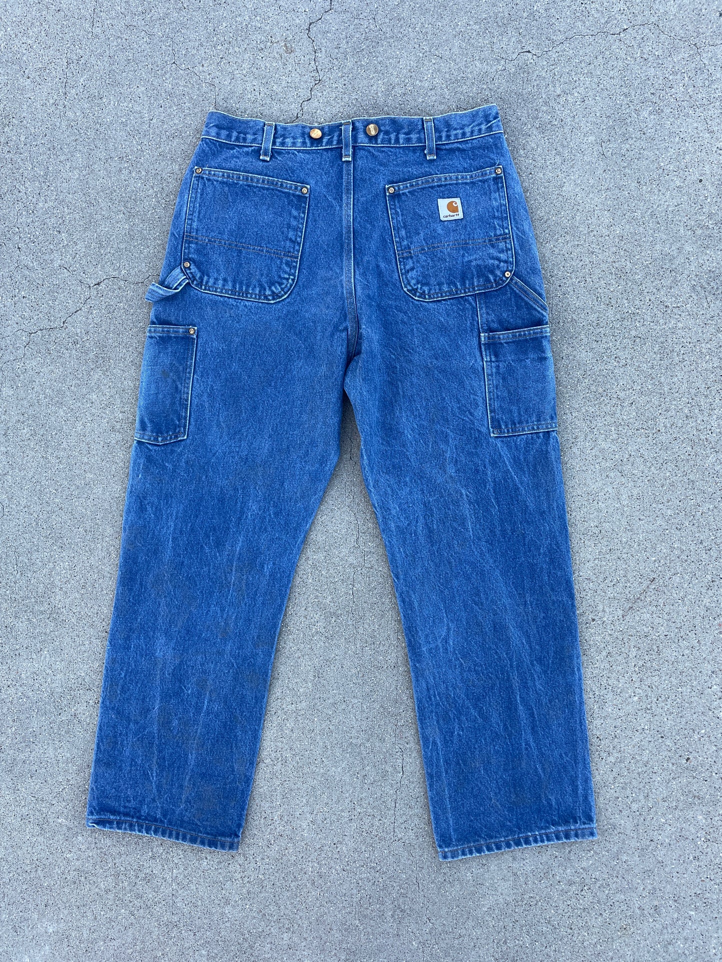 DENIM CARHARTT DOUBLE KNEE PANTS
