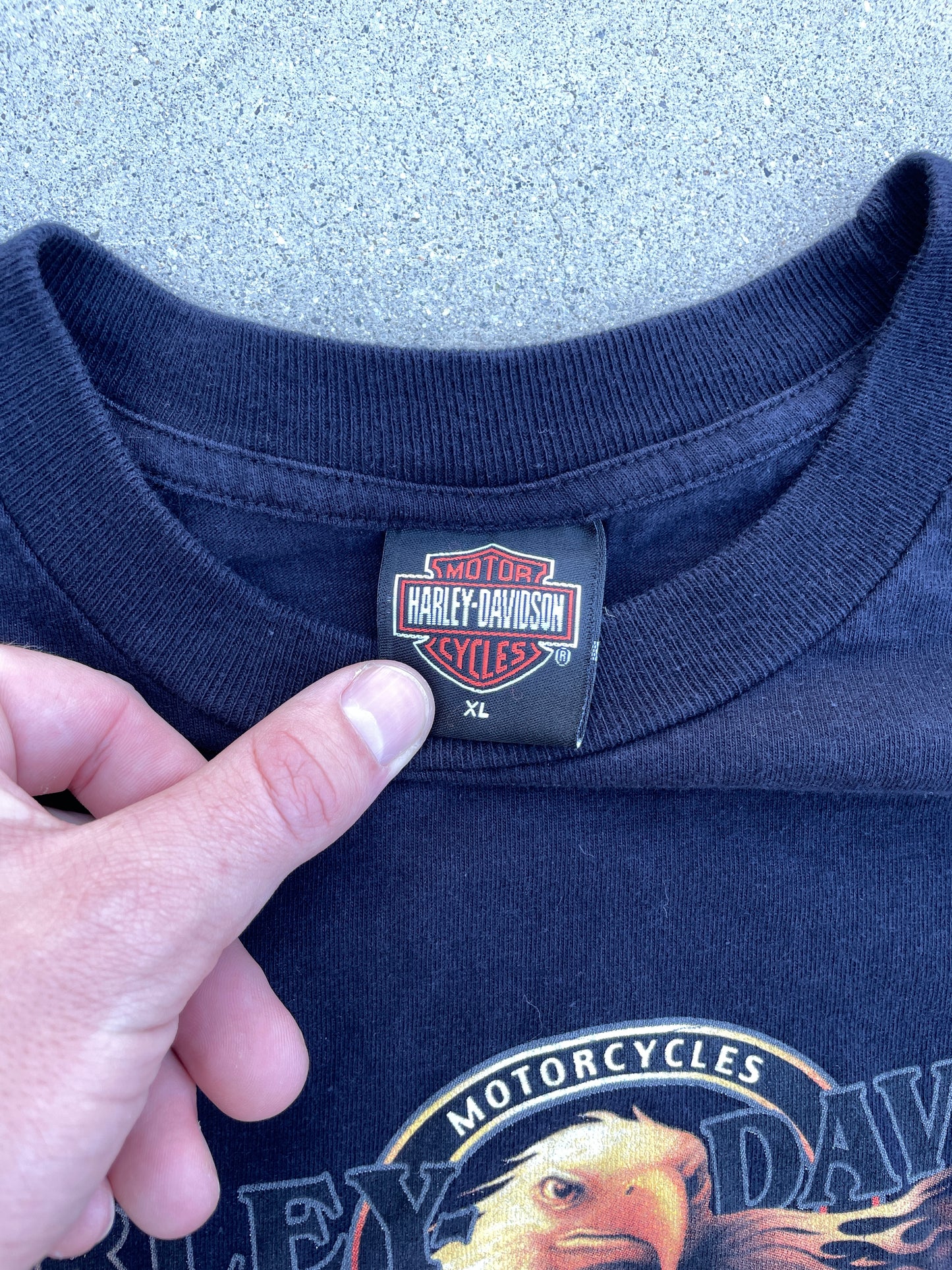 GRADIENT EAGLE HARLEY DAVIDSON SHIRT
