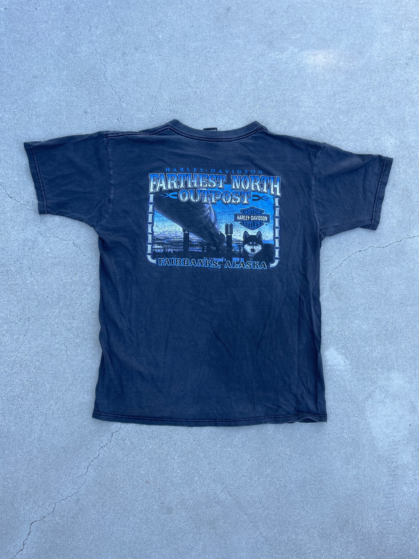 FADED ENGINE HARLEY DAVIDSON SHIRT