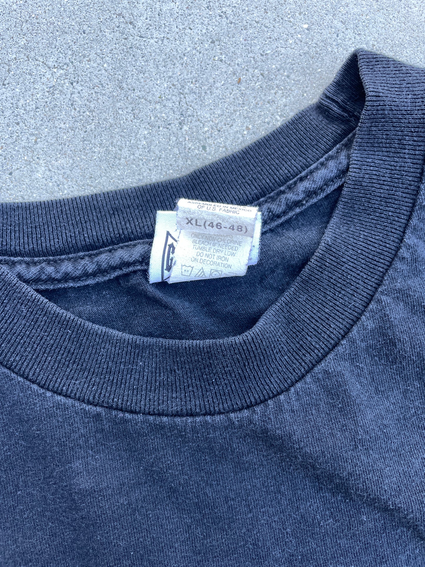 FADED BLACK WEST COAST CHOPPERS SHIRT