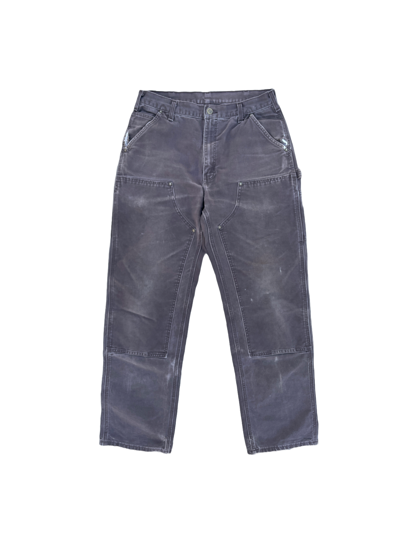 FADED BROWN CARHARTT DOUBLE KNEES