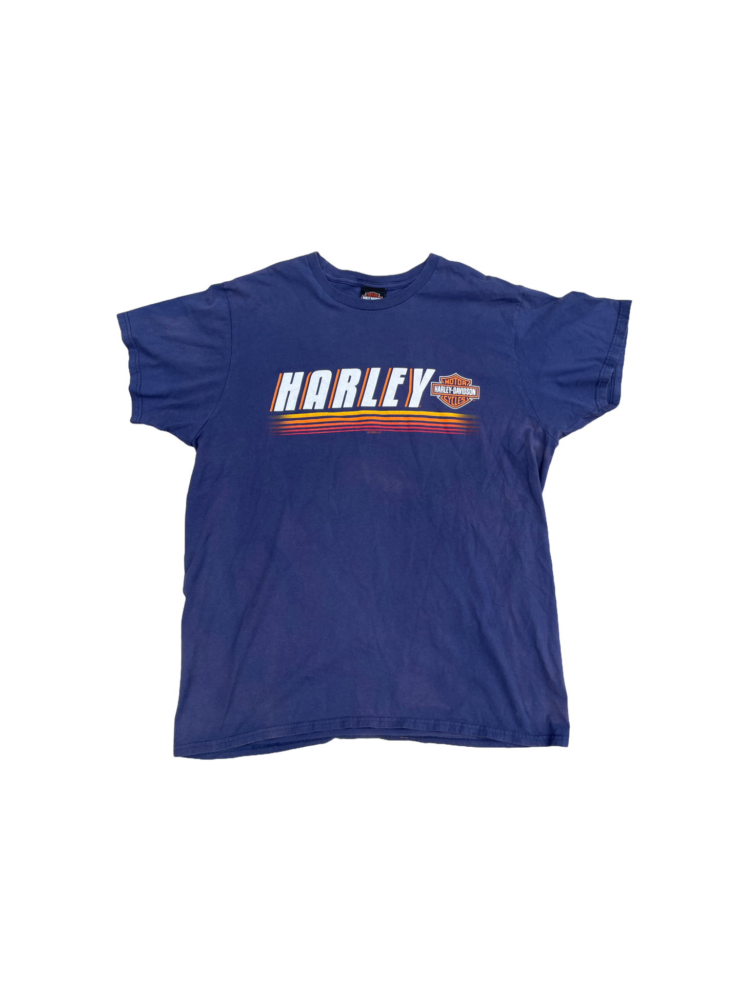 NAVY HARLEY DAVIDSON SHIRT