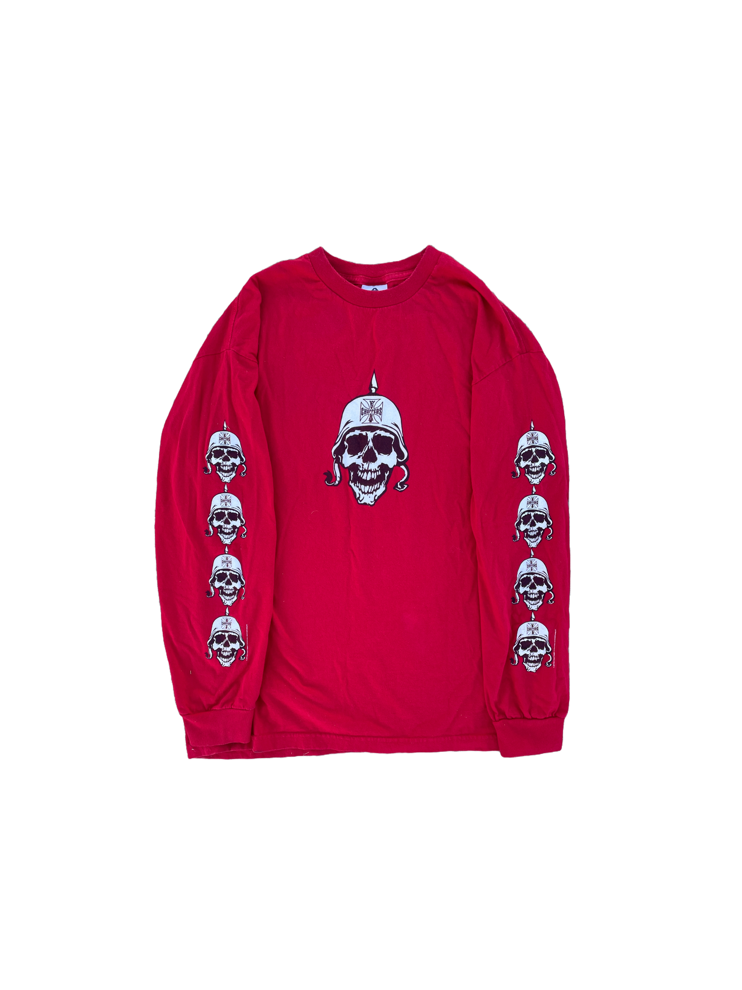 VINTAGE WEST COAST CHOPPERS SKULL LONG SLEEVE