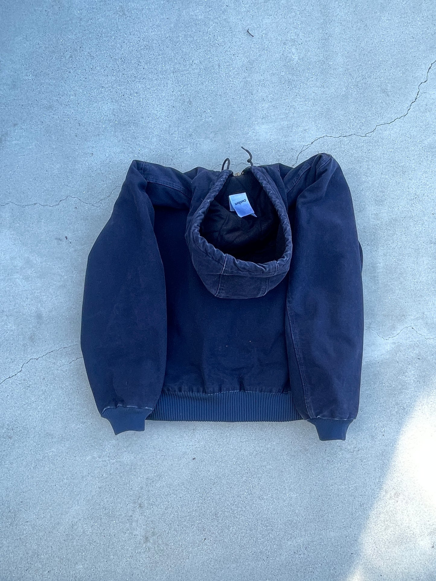 NAVY HOODED CARHARTTT JACKET