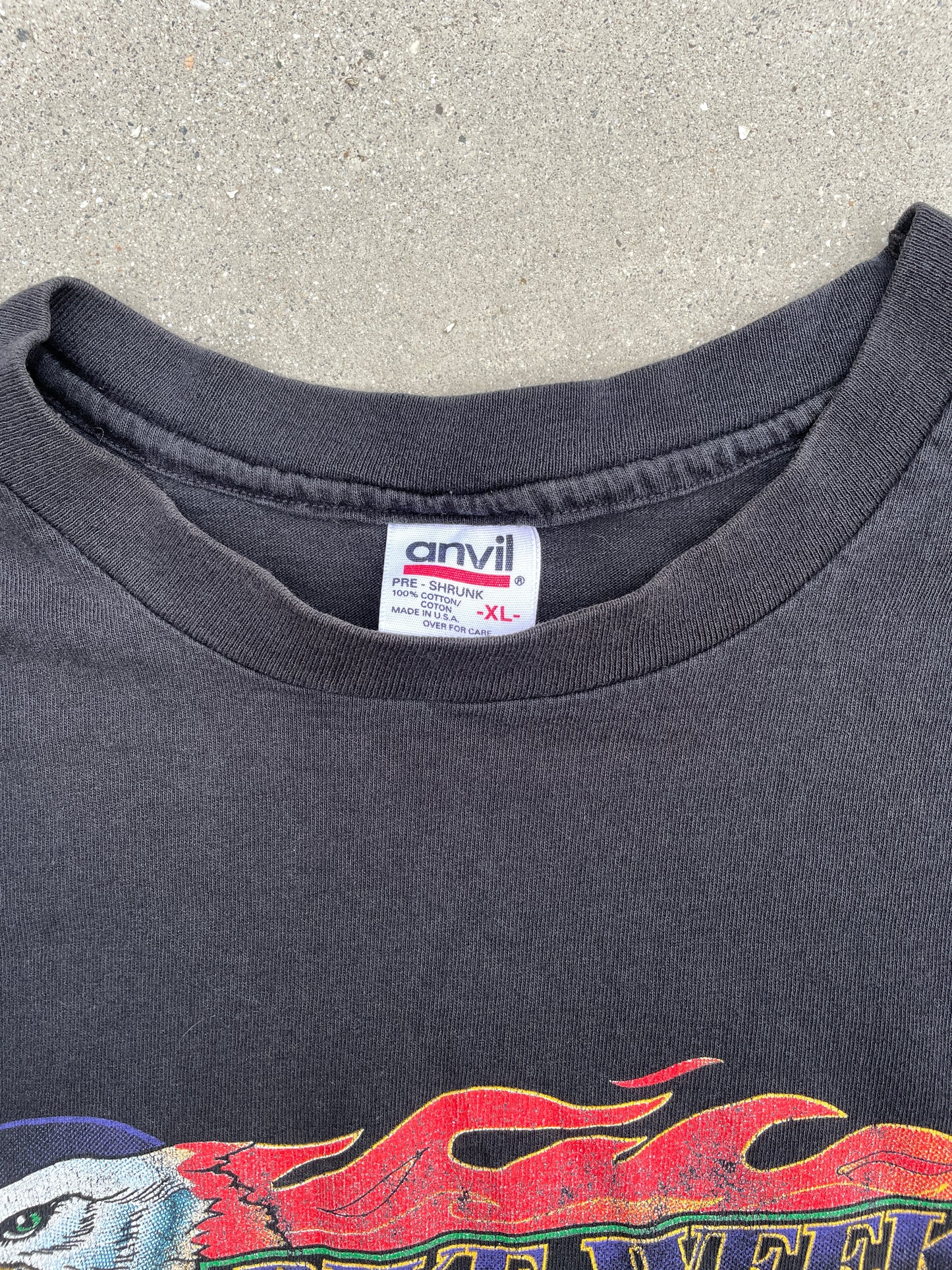 BIKE WEEK LONG SLEEVE FLAME SHIRT