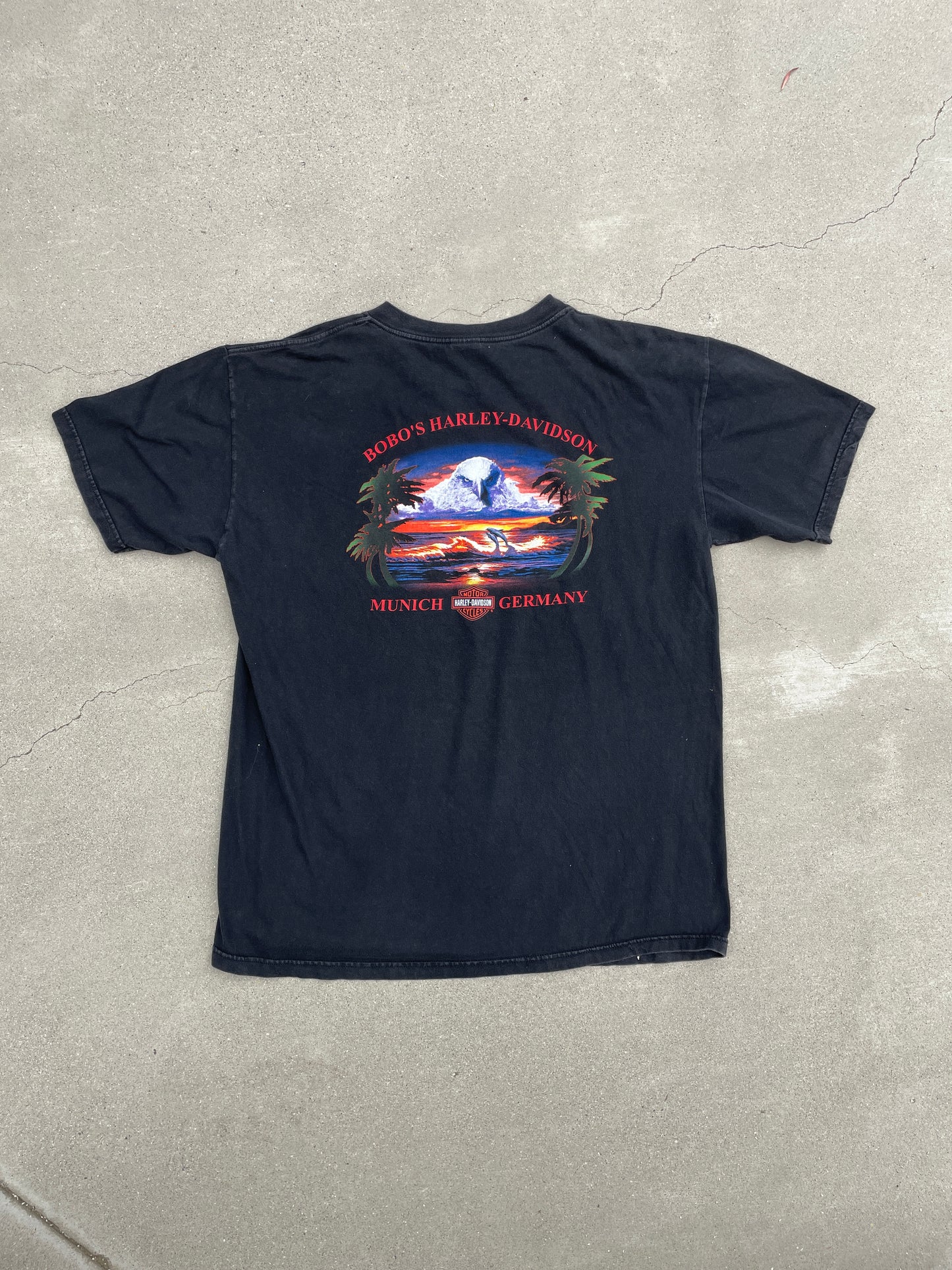 FLAME HARLEY DAVIDSON SHIRT