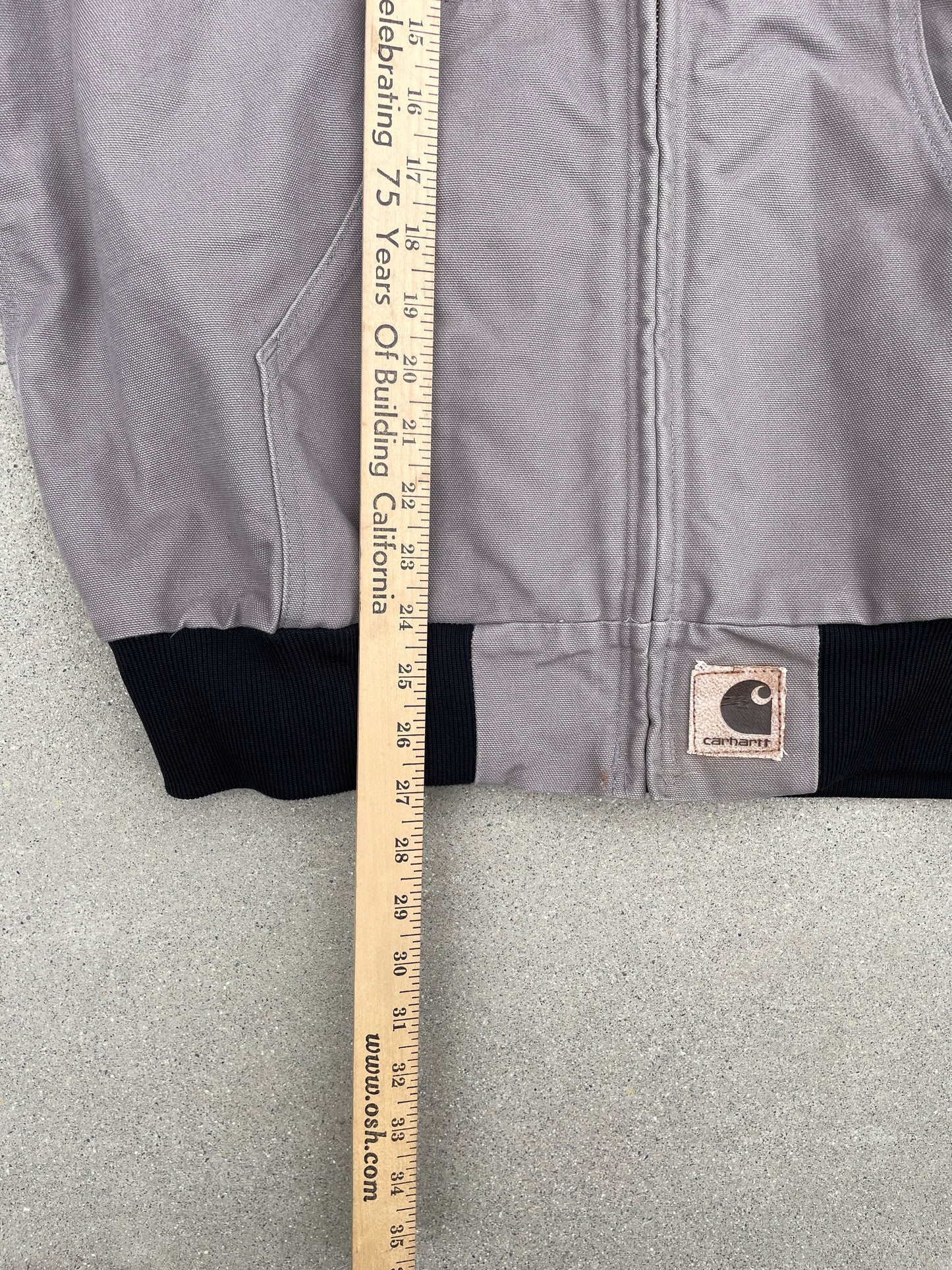 GRAY AZTEC CARHARTT JACKET
