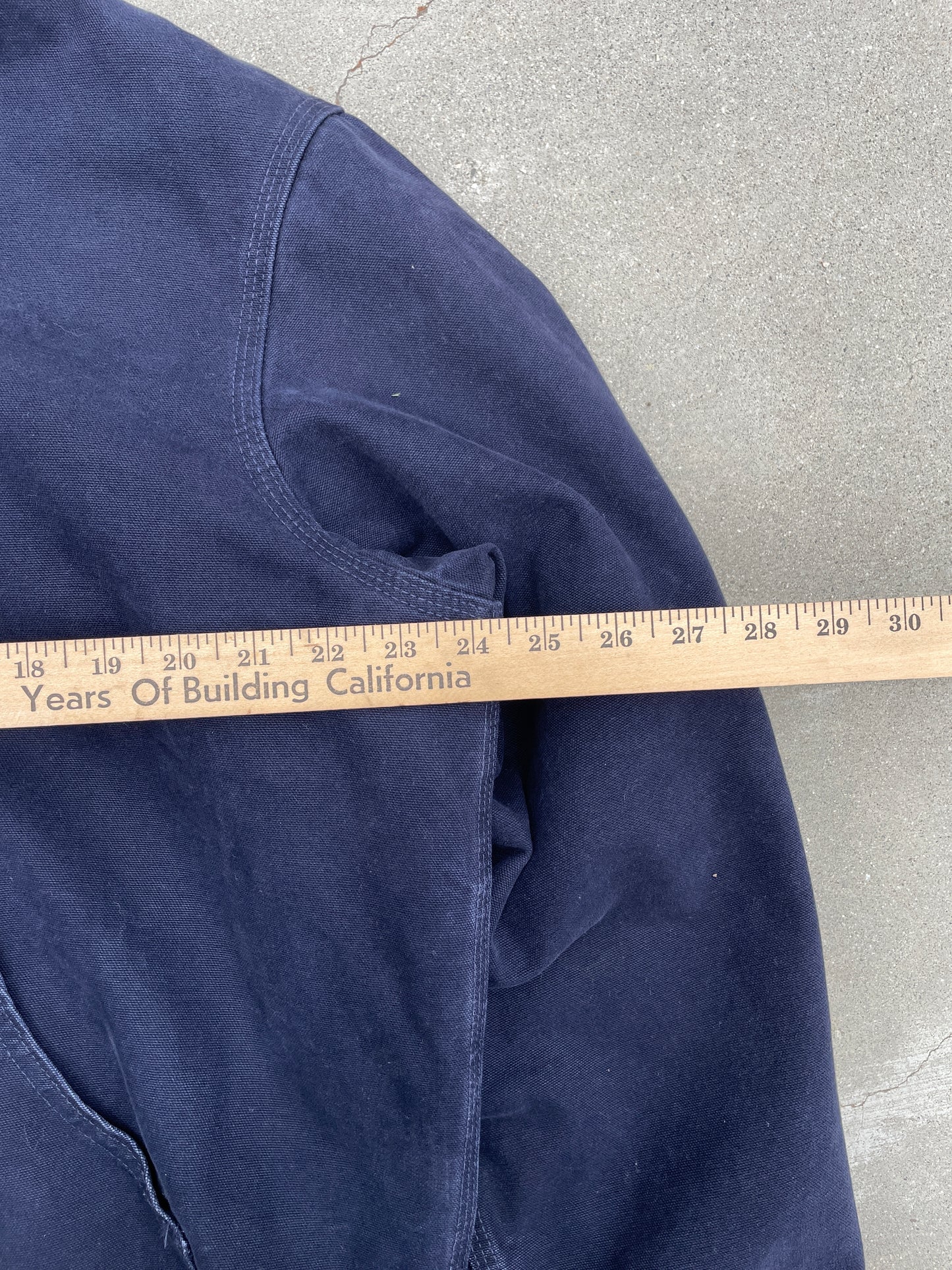 NAVY HOODED CARHARTT JACKET