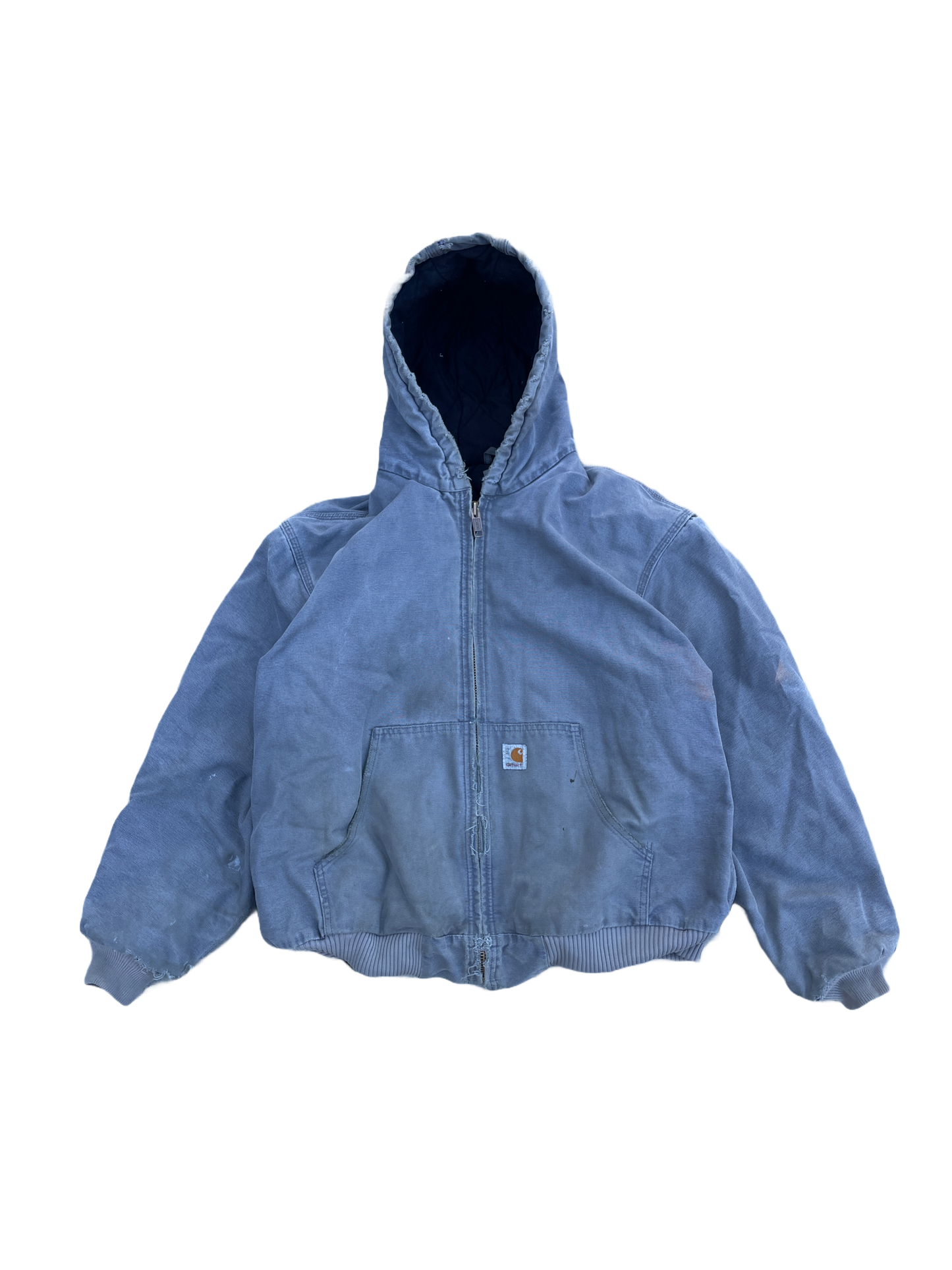 GRAY HOODED CARHARTT JACKET