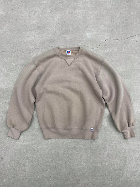 TAN RUSSELL SWEATSHIRT - 1990S