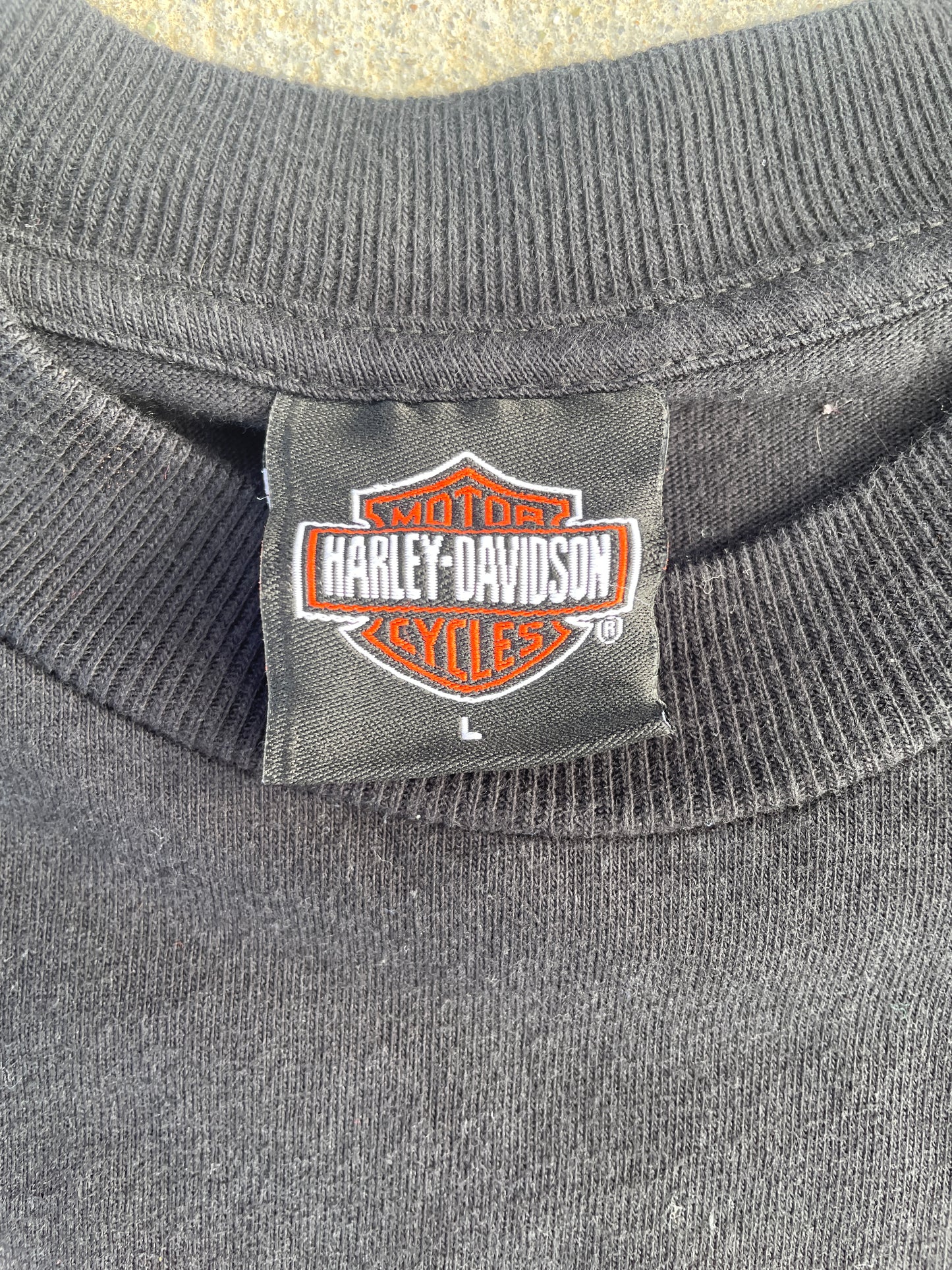 FLAMING EAGLE HARLEY DAVIDSON SHIRT