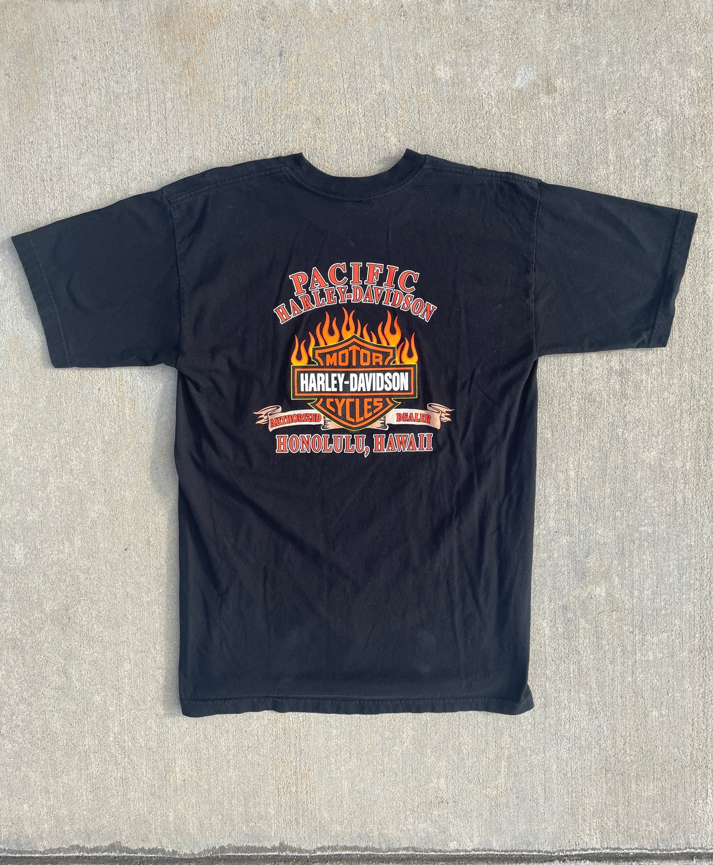 FLAMING EAGLE HARLEY DAVIDSON SHIRT