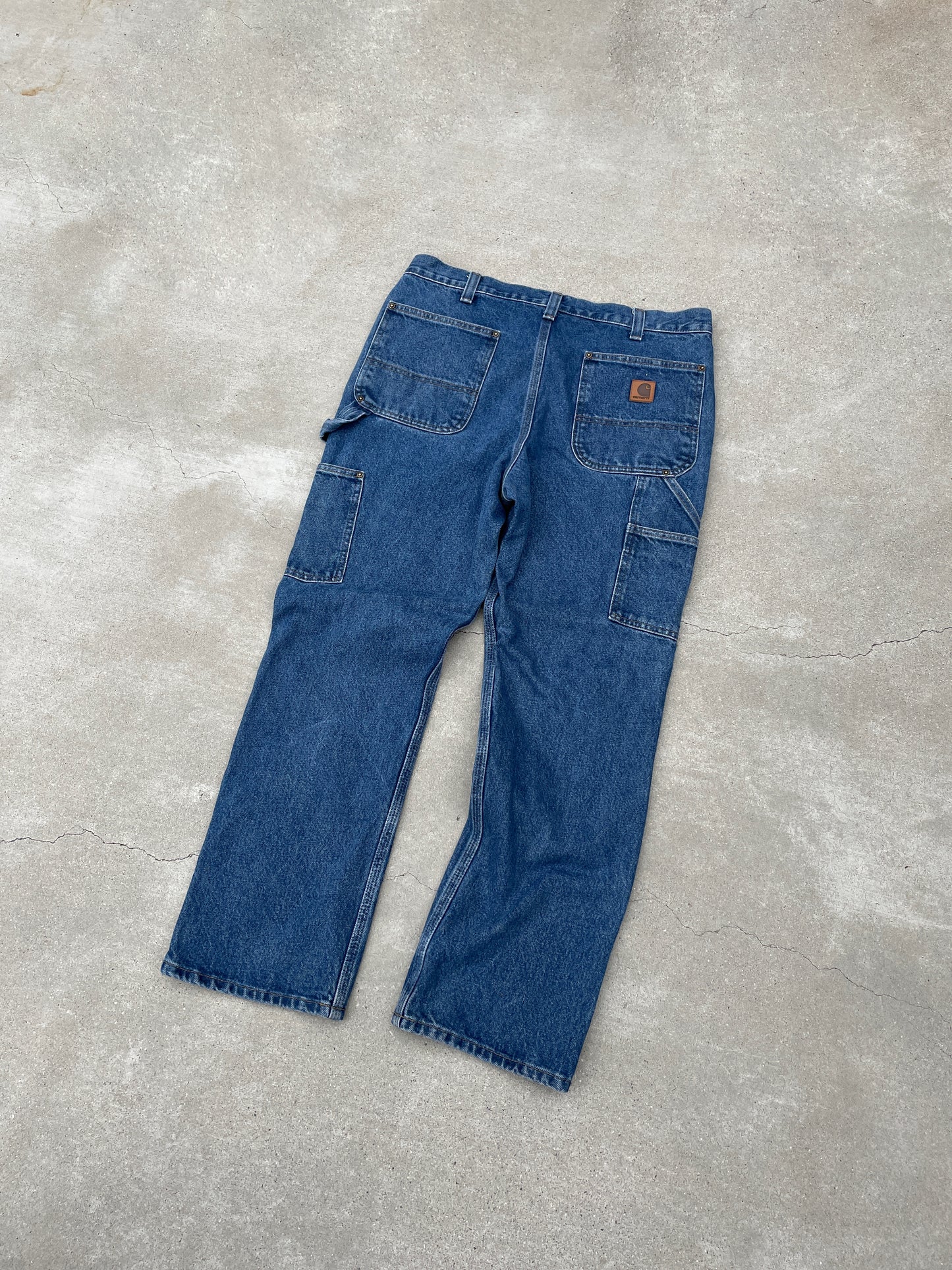 DENIM CARHARTT DOUBLE KNEE PANTS