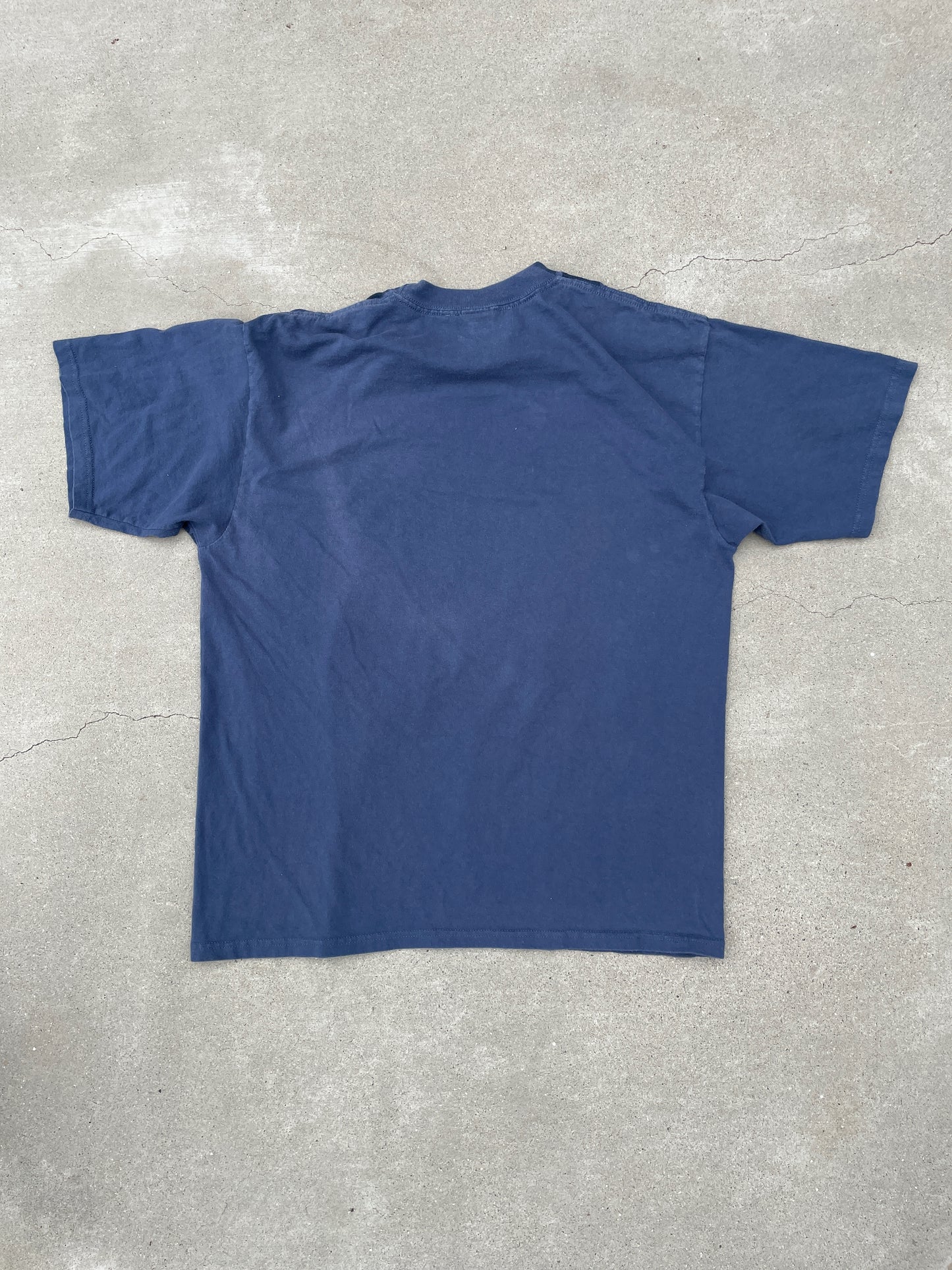 OAKLEY FADED GRAY AND GREEN TEE - 2000S