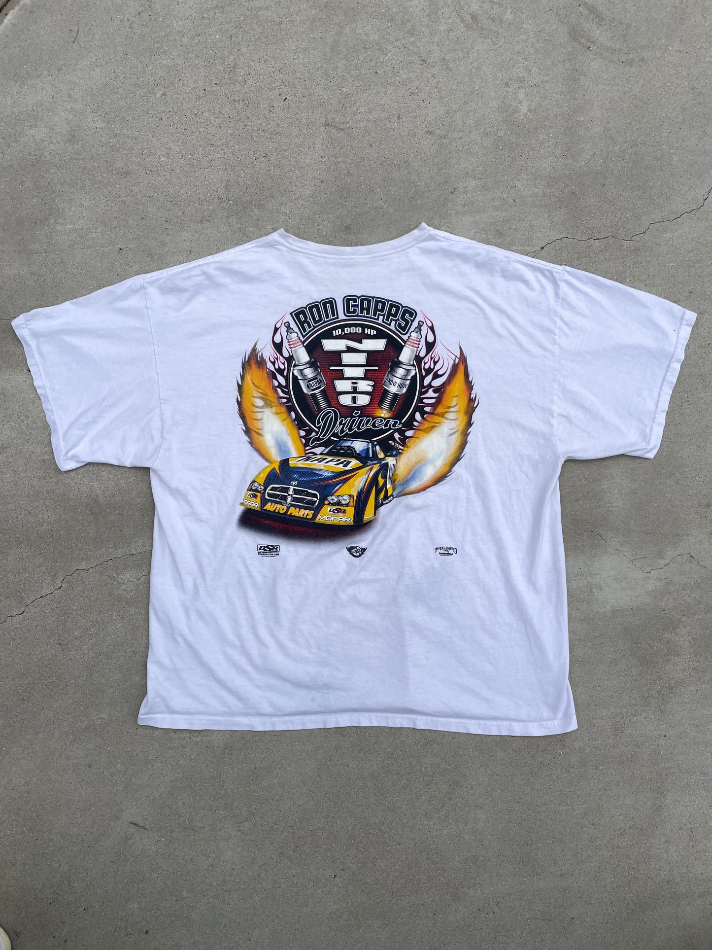 RON CAPPS RACING SHIRT - 2000S