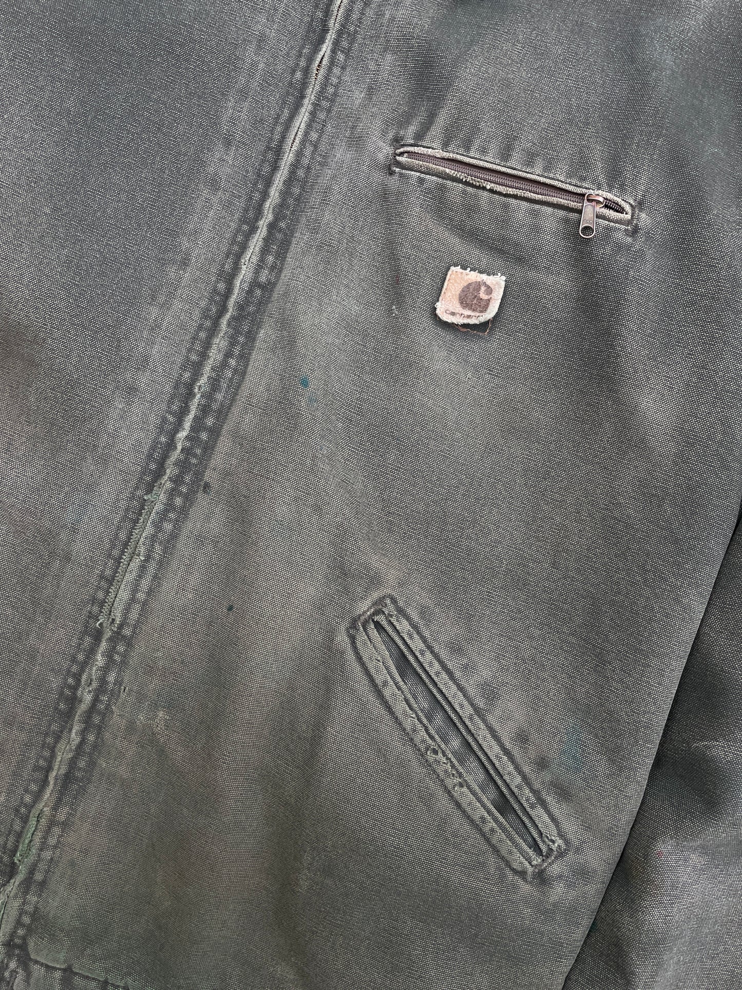 GREEN DETROIT CARHARTT  JACKET- 1990S