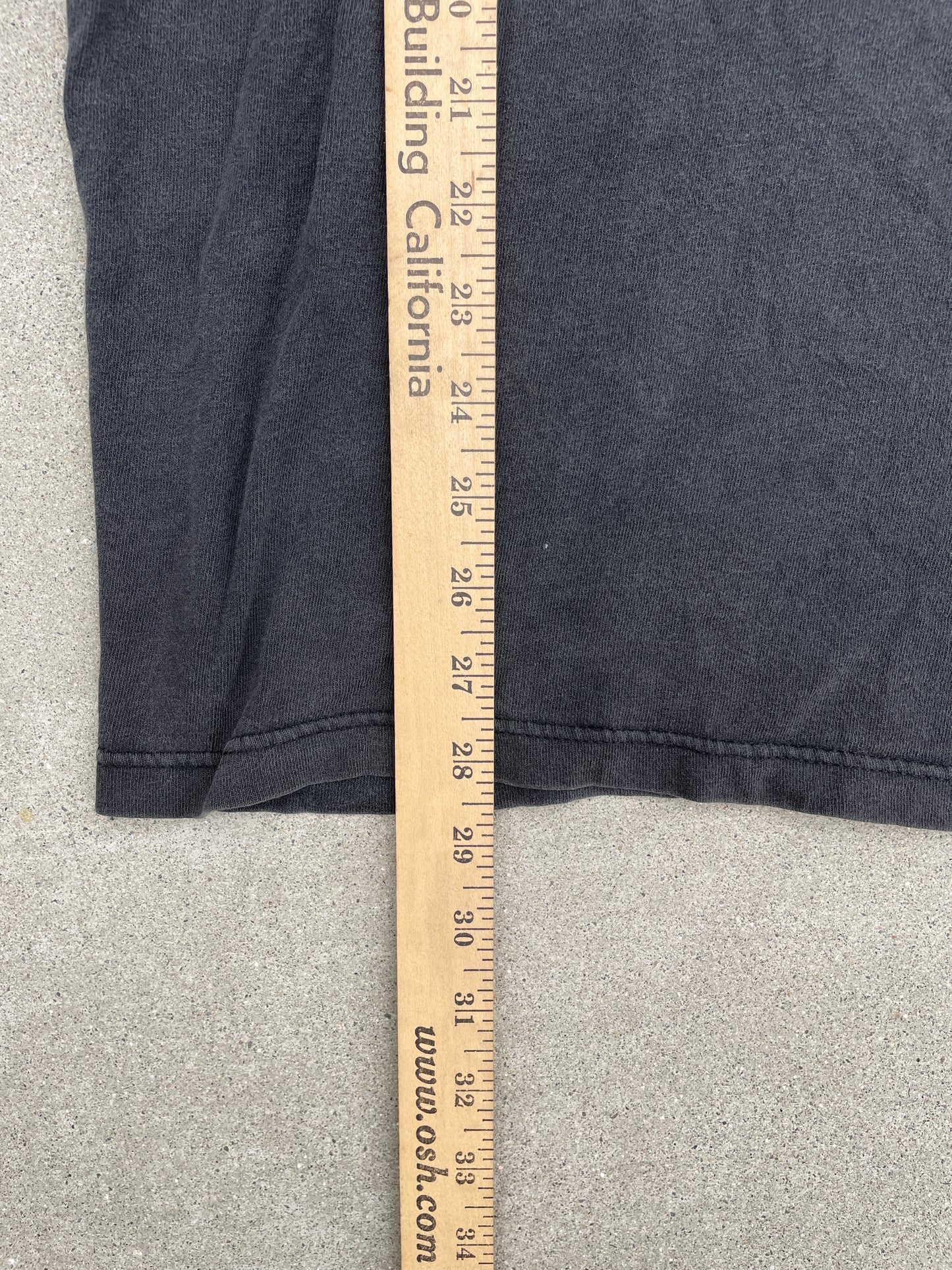 "HAWAIIAN WEAR" FADED BLACK SHIRT