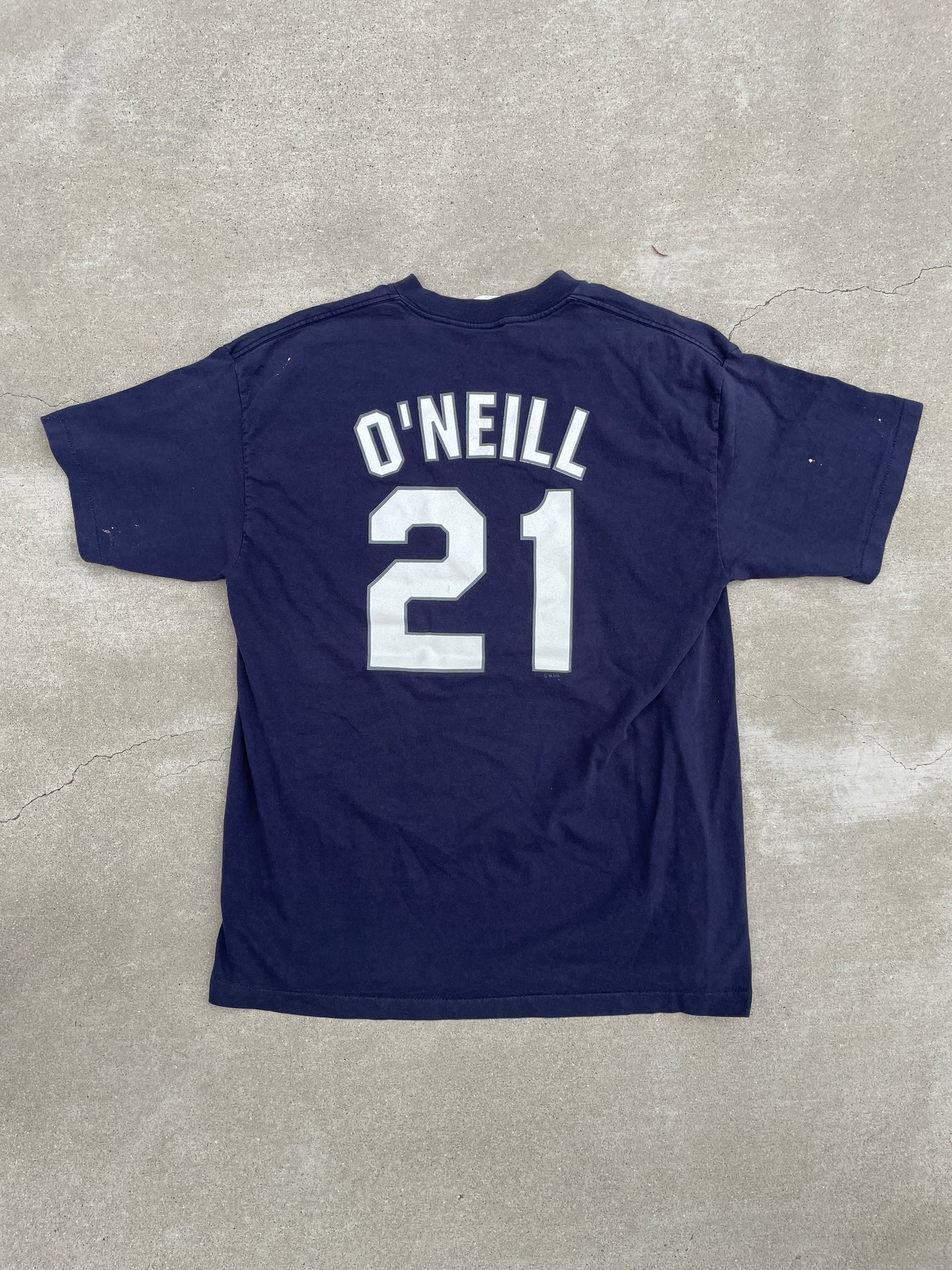 NAVY YANKEES '21' SHIRT