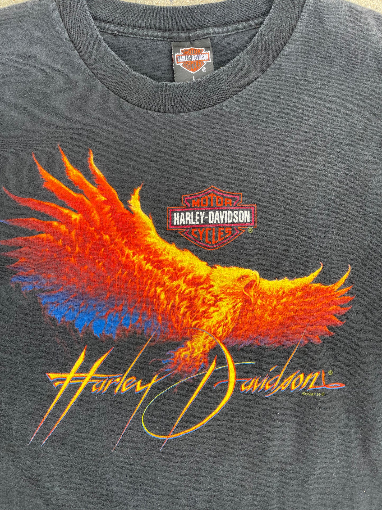 BLACK EAGLE HARLEY DAVIDSON SHIRT