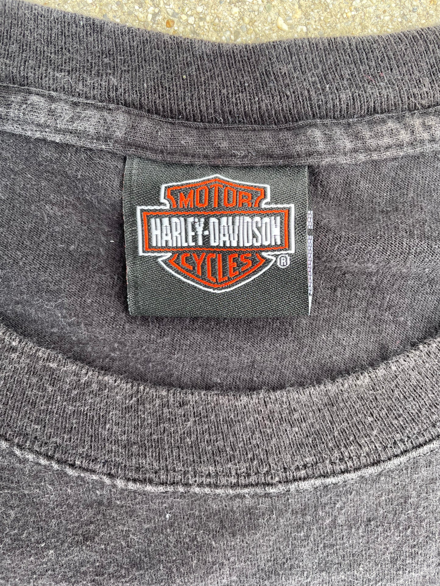 BLACK BASS HARLEY DAVIDSON SHIRT