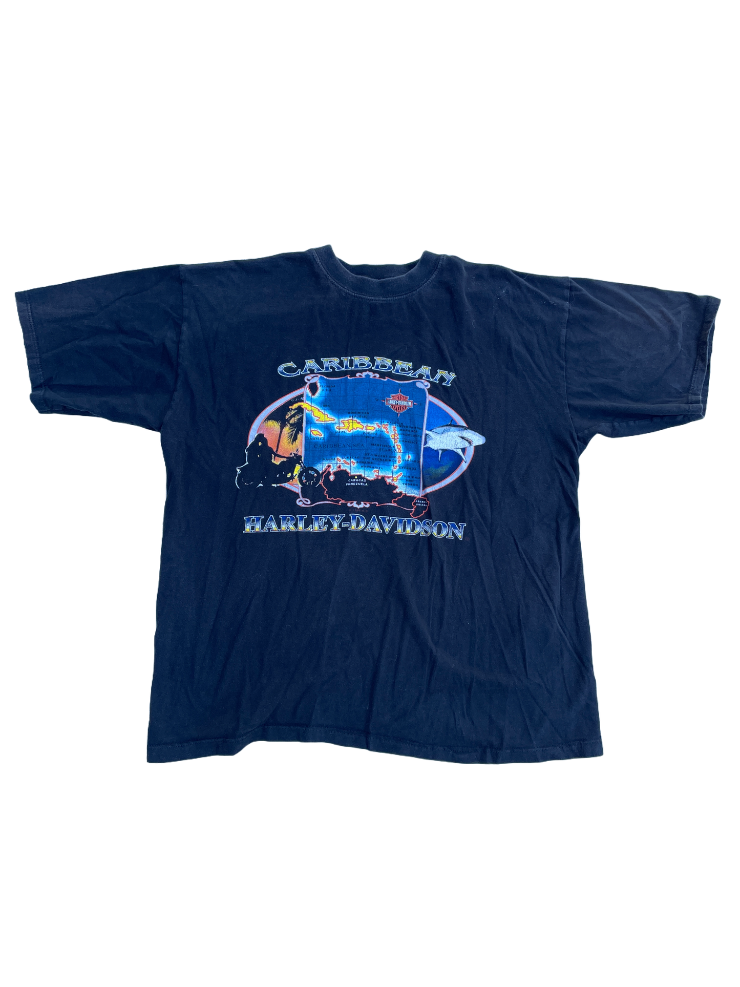 CARIBBEAN HARLEY DAVIDSON SHIRT