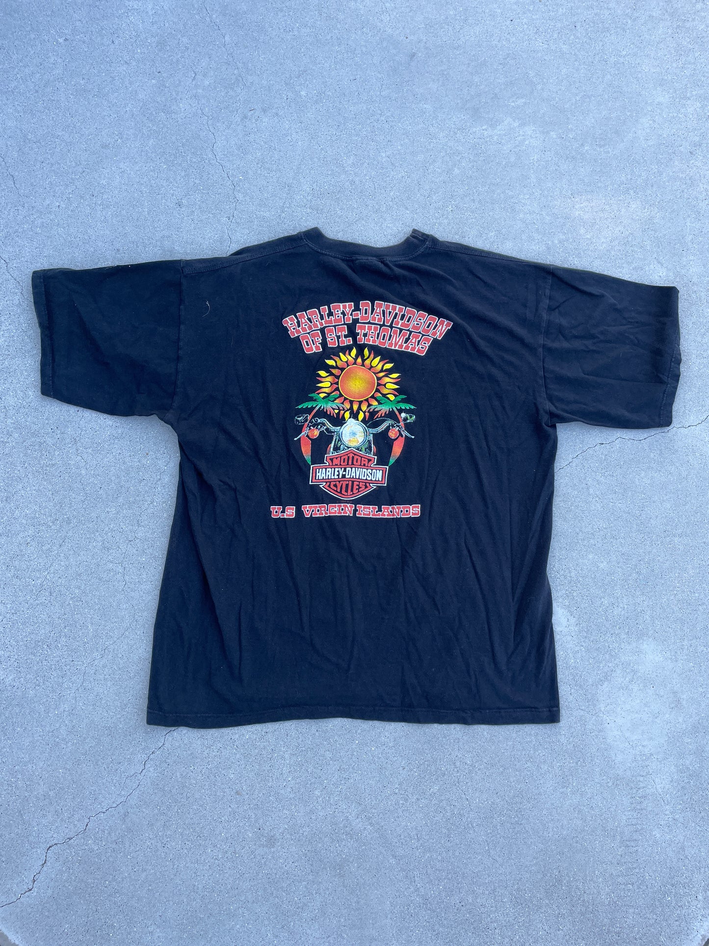 CARIBBEAN HARLEY DAVIDSON SHIRT