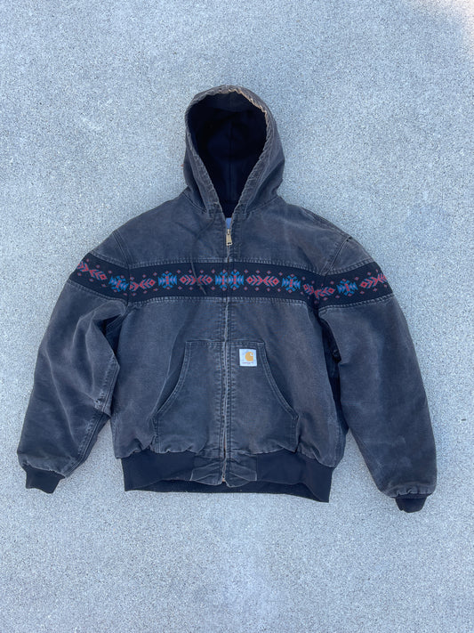 CARHARTT AZTEC HOODED JACKET