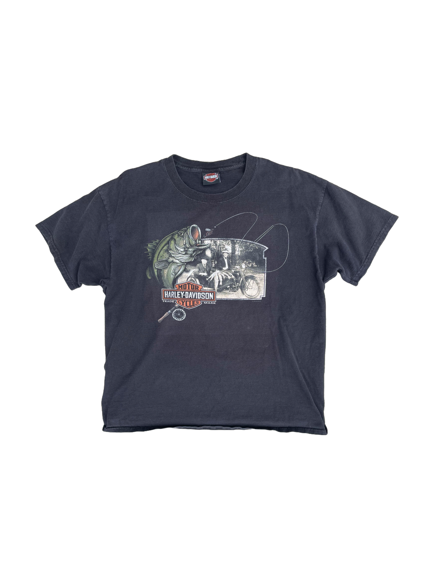 BLACK BASS HARLEY DAVIDSON SHIRT