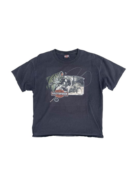 BLACK BASS HARLEY DAVIDSON SHIRT