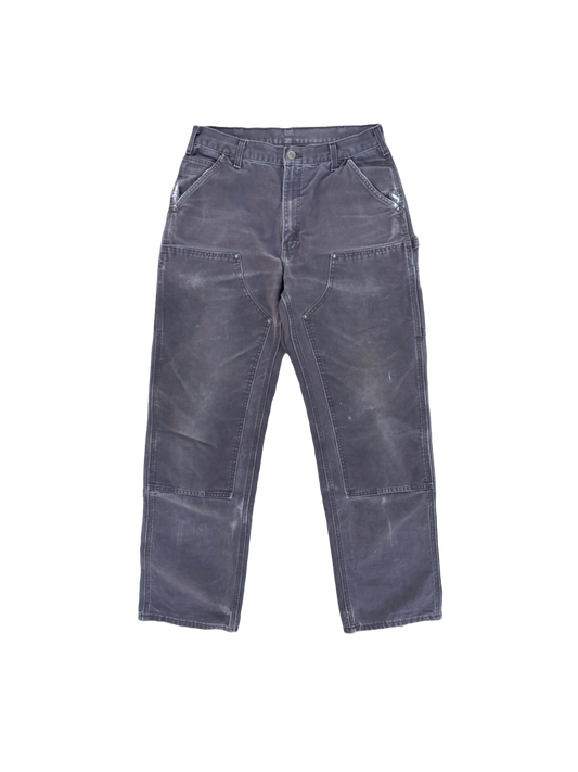FADED BROWN CARHARTT DOUBLE KNEES