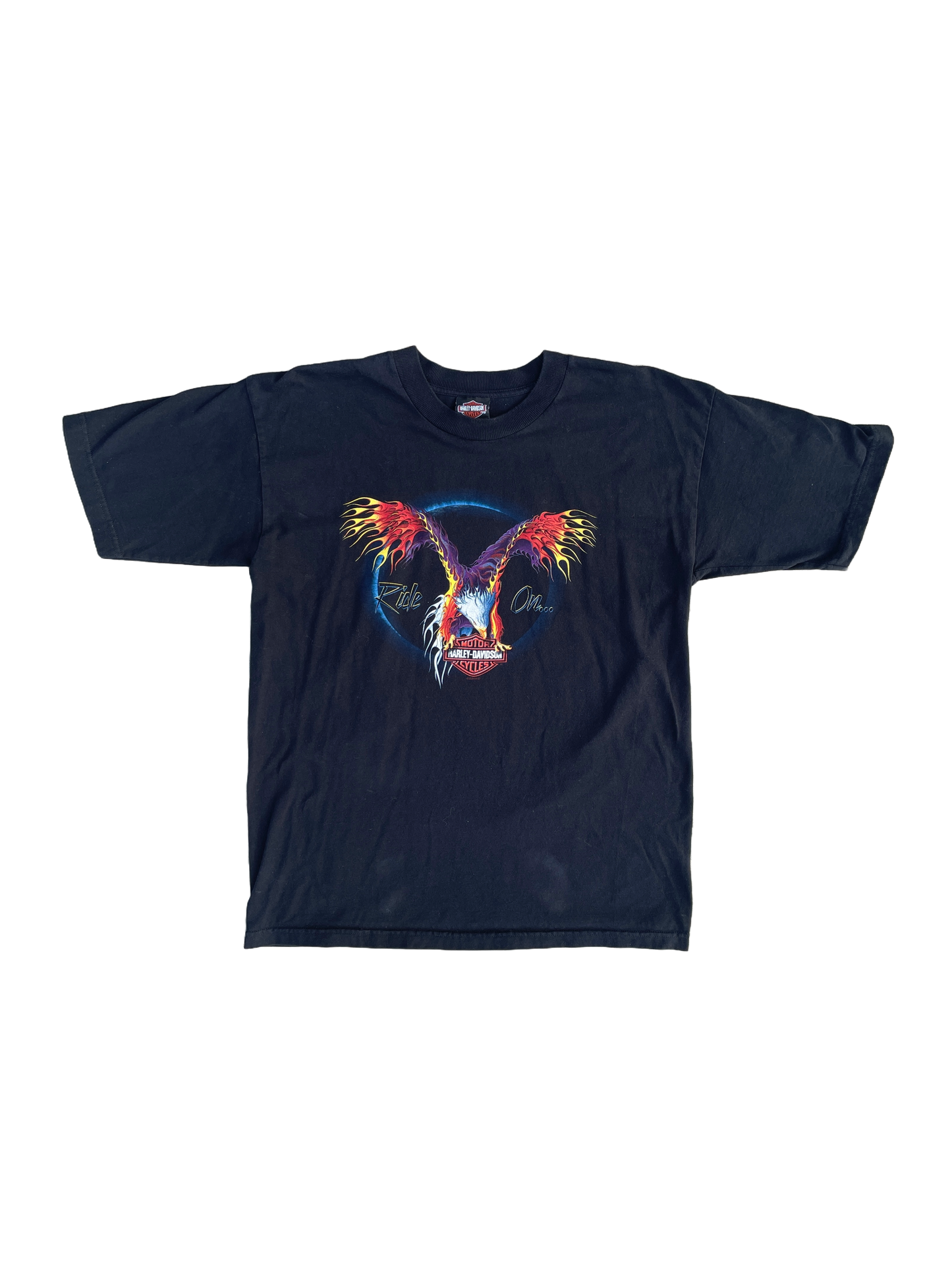FLAMING EAGLE HARLEY DAVIDSON SHIRT