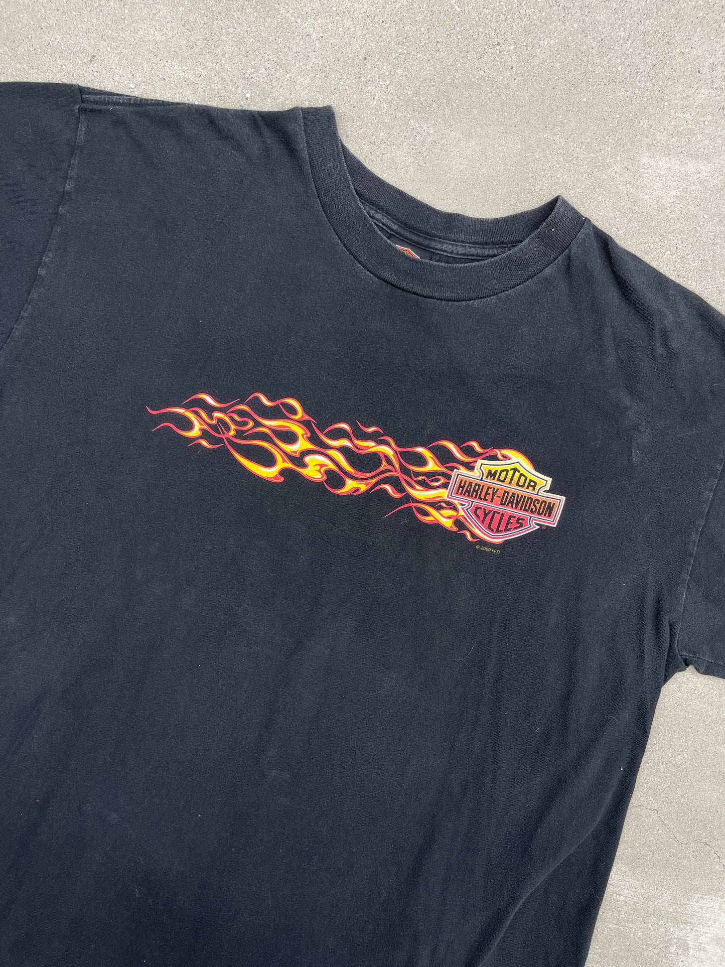 FLAME HARLEY DAVIDSON SHIRT
