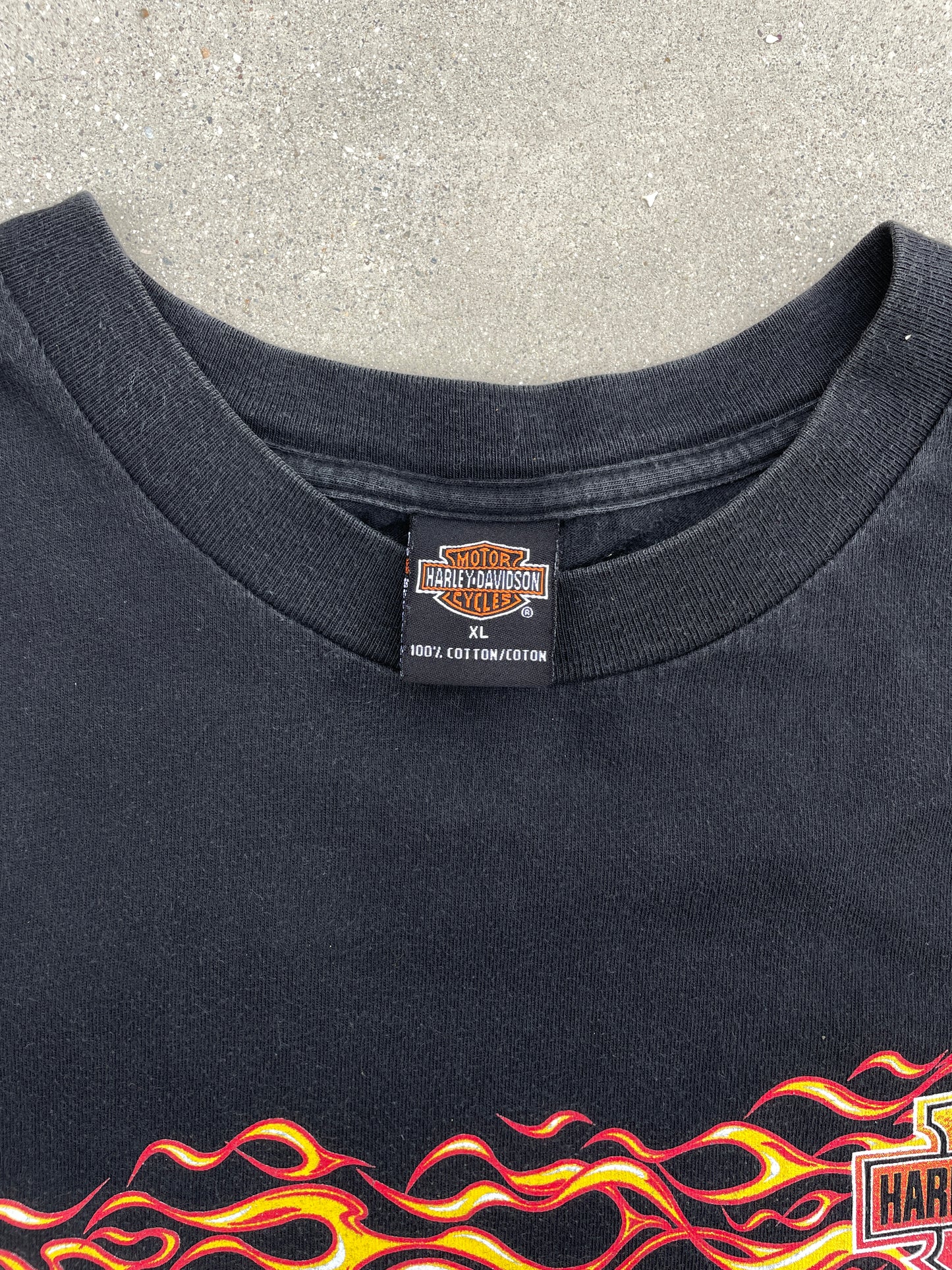 FLAME HARLEY DAVIDSON SHIRT