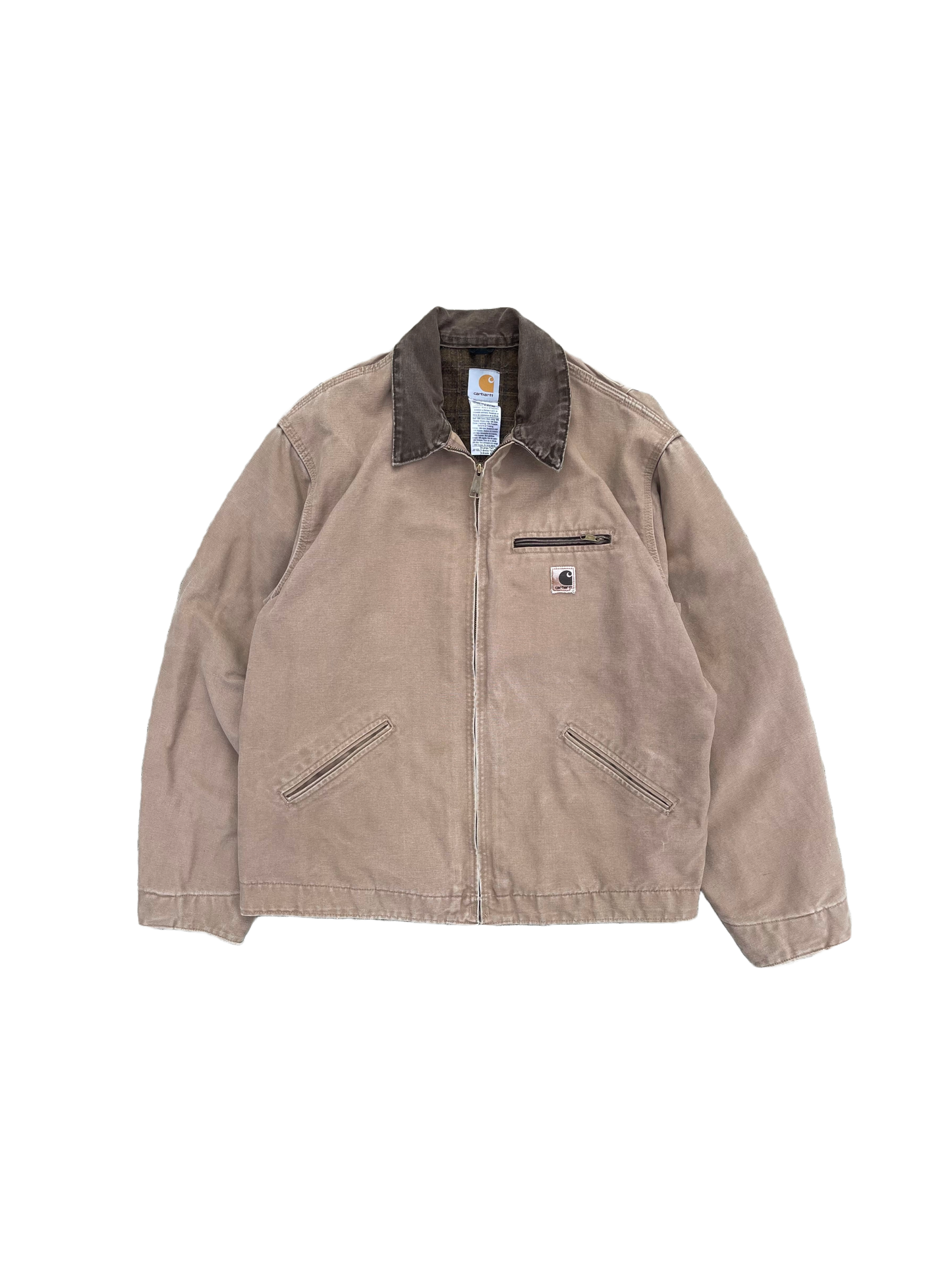 FADED BROWN CARHARTT DETROIT JACKET