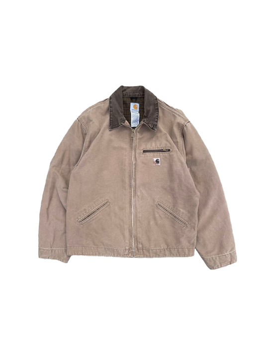FADED BROWN CARHARTT DETROIT JACKET